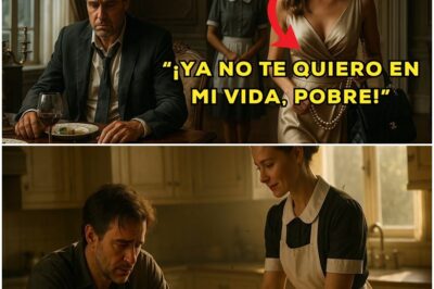 Millonario finge PERDERLO TODO… y su ESPOSA lo abandona, pero su EMPLEADA lo sorprende