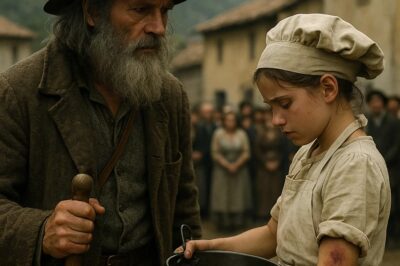 El hombre de la montaña notó que la pequeña cocinera escondía sus moretones — lo que hizo después dejó al pueblo en silencio.