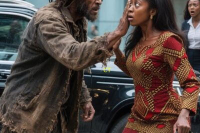 Un hombre sin hogar abofeteó a una madre soltera multimillonaria para salvarle la vida — lo que ella hizo después dejó a todos impactados.