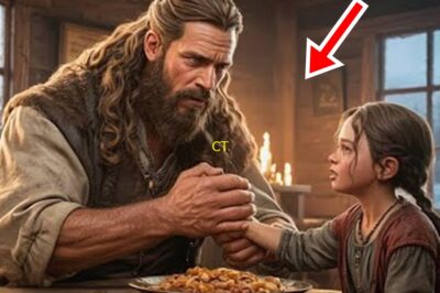 Una chica pobre se ofreció a cambio de un pedazo de pan — el hombre de la montaña detuvo su mano y le dio su comida.