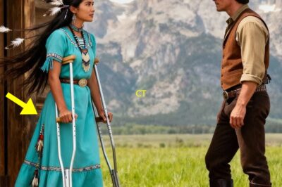 «Nadie se casará conmigo», lloró la joven indÃgena discapacitada, hasta que un enorme vaquero vio su verdadero valor.