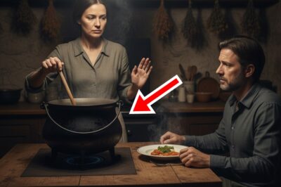 Mi esposa cocina con una olla negra, pero nunca come de ella