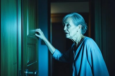 Cada noche mi suegra golpeaba mi puerta… hasta que una cámara oculta reveló su espeluznante ritual nocturno