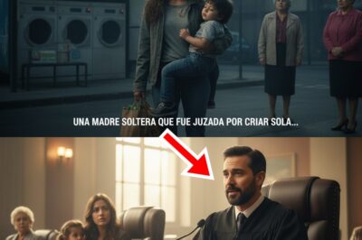 Una madre soltera que fue juzgada por criar sola… y su hijo se convierte en juez que defiende a mujeres como ella.