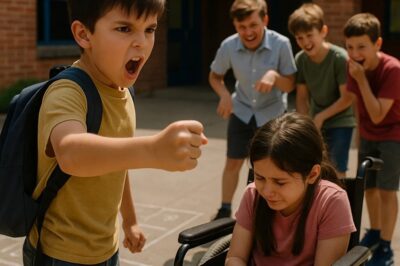 El alumno más problemático de la escuela porque defendía a su hermana discapacitada.