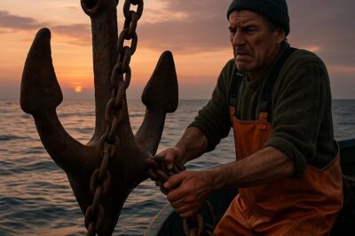 PESCADOR EN SANTANDER NOTÓ UNA CADENA ENGANCHADA EN SU RED… LO QUE HABÍA AL OTRO EXTREMO LO PARALIZÓ