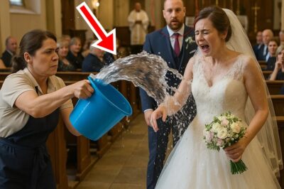 Una trabajadora de limpieza oyó la confesión de la novia minutos antes de la boda. Lo que hizo después dejó a todos sin aliento.