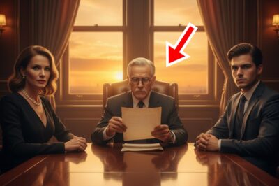 Mi madrastra sonrió durante la lectura del testamento de mi padre… hasta que el abogado pronunció una sola frase que lo cambió todo.