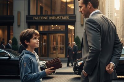 Un Chico Pobre Devolvió una Cartera Perdida — Sin Saber Que Pertenecía a Su Futuro Jefe