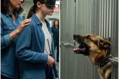 Chica Ciega Conoce al Perro Policía Más Peligroso — Lo Que el K9 Retirado Hizo Después Sorprendió a Todos
