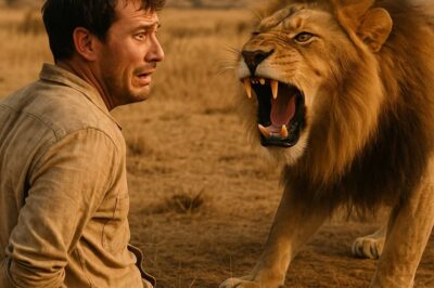 ¡León Encuentra a Guardabosques Atado en la Sabana, Lo Que Sucedió Después Sorprendió a Todos!