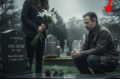 EL EXTRAÑO EN LA TUMBA DE MI MADRE