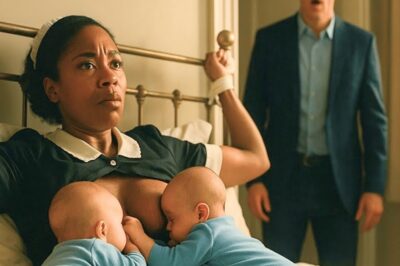 Un millonario regresa de repente y ve a su criada atada junto a sus gemelos… y el final es impactante…