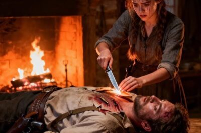 ¡La hija de la viuda cura al vaquero, sin saber que él le pagará con amor!