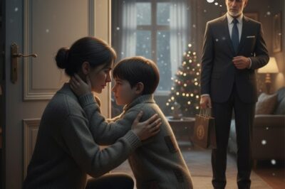 «Hijo, perdóname, este año no habrá cena», dijo ella… sin saber que un millonario la estaba escuchando.