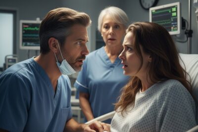 Ella entró en trabajo de parto… y el médico era su exesposo.