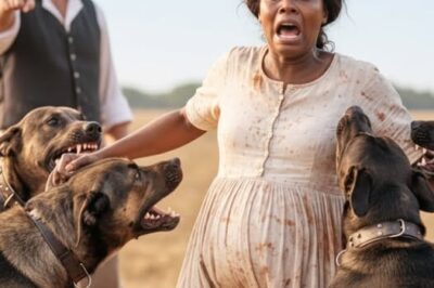 El barón entregó al esclavo a los perros