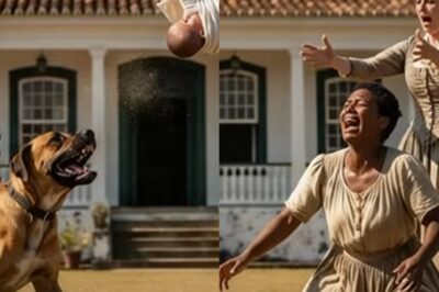 La ama arrojó al hijo de la esclava a los perros