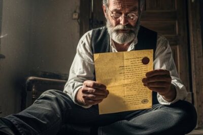 Un Anciano Halló Una Carta Doblada Detrás De La Vieja Puerta — Era La Respuesta Que Esperó Toda Su V
