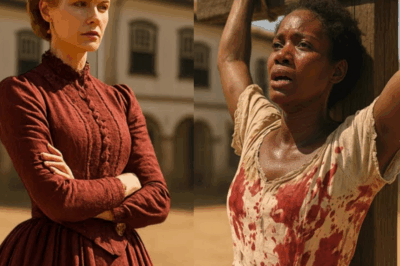 La ama ordenó que la esclava fuera atada a una cruz bajo el sol abrasador, pero su grito resonó, revelando la verdad.