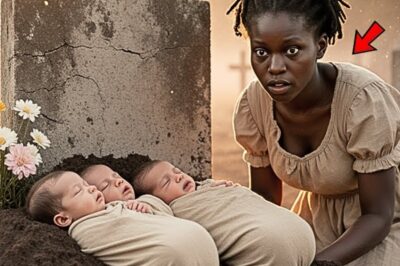 El esclavo encontró tres bebés abandonados en la tumba del coronel, pero la verdad que surgió después…