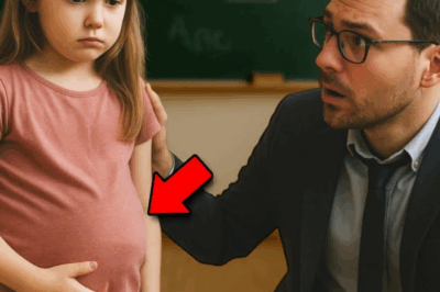 La intuición del maestro: Cómo una simple pregunta salvó a Sofía, de 7 años, de la distensión abdominal que sus padres intentaban negar.