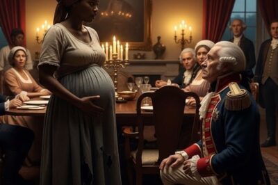 La joven esclava embarazada entró en el salón. ¡Y una verdad revelada hizo que el coronel cayera de rodillas!