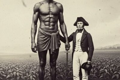 El gigante de los barracones de esclavos: El esclavo de 2,20 metros de altura que se convirtió en el arma viviente de su amo — 1811