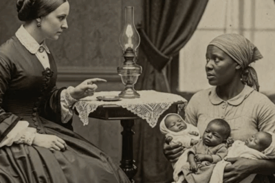 (1807, Georgia) La esposa de una plantación tuvo trillizos y le ordenó a un esclavo que escondiera al niño de piel más oscura.