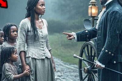 “¡SUBAN A MI CARRO AHORA!”, ORDENÓ EL BARÓN A LA ESCLAVA CON TRES NIÑOS, DEJANDO A TODOS ASCO.