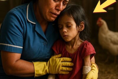 La hija del millonario se escondía temblando en el gallinero, hasta que la niñera vio la cruel verdad.