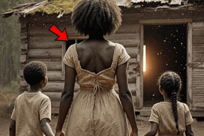 La esclava escapó con dos niños y encontró una cabaña abandonada, pero lo que vio dentro lo cambió todo…