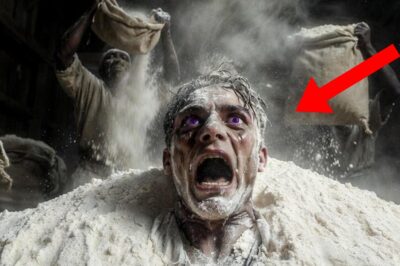 El panadero que vendió un bebé recién nacido por dinero y fue enterrado vivo en su propia panadería.