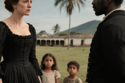 La señora criaba sola a tres hijos en la gran casa. Hasta que el esclavo preguntó: “¿Puedo ser el padre de los niños?”