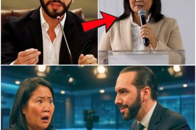 Bukele desenmascaró a Keiko Fujimori… y todos quedaron en SH0CK