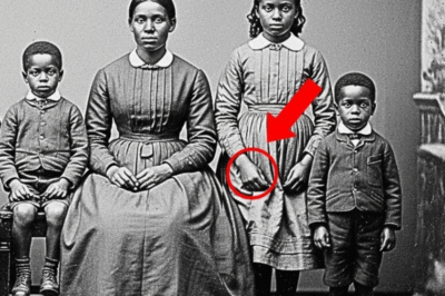 Era solo una foto familiar de 1872, pero observe más de cerca la mano de la hermana.