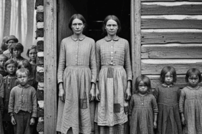 El hueco prohibido donde 23 niños fueron criados como animales