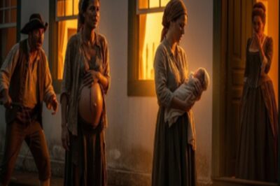 La esclava embarazada recibió el peor castigo, ¡pero la reacción del bebé sorprendió incluso a la dueña!