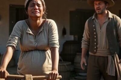 La esclava embarazada lloró durante el trabajo… ¡Y lo que sucedió después sorprendió incluso al capataz!