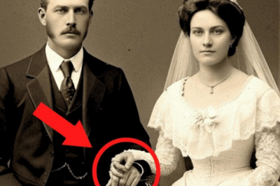 Este retrato de 1903 parece normal… hasta que haces zoom en la mano de la novia y descubres un oscuro secreto.