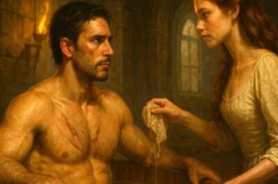 LA OBLIGARON A BAÑAR AL DUQUE VIUDO, PERO CUANDO LOS DOS SE MIRARON