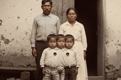 (1916, Oaxaca) La MACABRA HISTORIA de los niños García: TRILLIZOS SIAMESES con un SOLO CORAZÓN