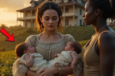 La señora fue expulsada por el coronel con los gemelos en brazos, pero la esclava hizo algo que conmocionó a todos.
