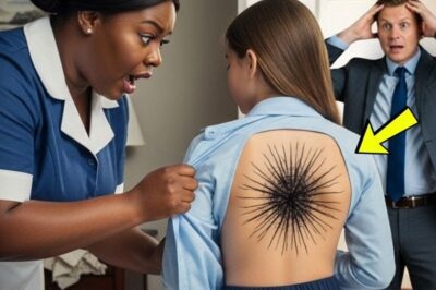 La hija del millonario lloraba todos los días, hasta que la criada obesa descubrió algo terrible en su espalda.