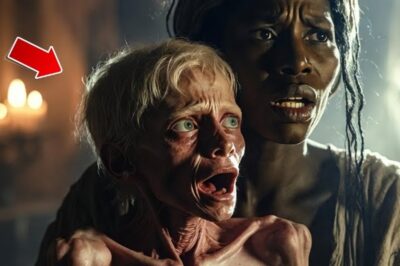 El esclavo cuidaba del hijo esquelético de la ama; su gesto hacia ella escandalizó a todos.