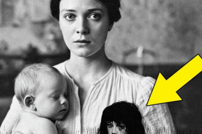 En 1908, una mujer posó con su hijo, hasta que lo que apareció en su mano dejó a todos sin palabras.