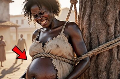 La esclava embarazada estaba atada al árbol de la plantación… ¡pero lo que dijo entre dolores fue algo que nadie esperaba!