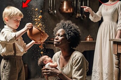 El hijo de la señora arrojó comida al bebé del esclavo, ¡pero años después pidió comida en su puerta!