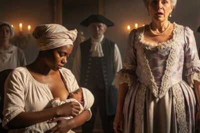 La joven esclava fue a amamantar al hijo de su ama, ¡y lo que sucedió después silenció a toda la casa!