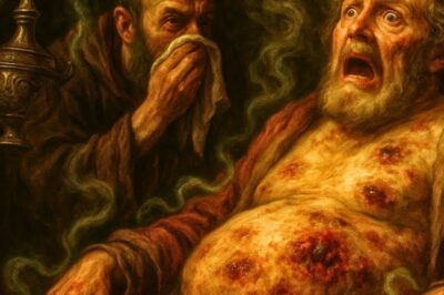 El rey loco que se pudrió vivo mientras los gusanos lo devoraban desde dentro.